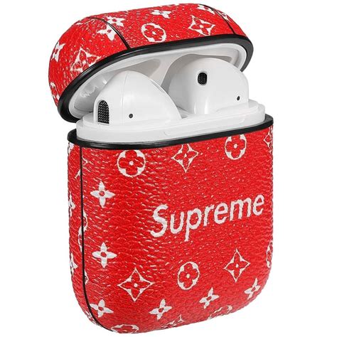 supreme lv airpod case|airpod silicone cases supreme chain.